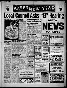 Milton Mattapan News, December 27, 1946