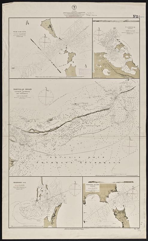 West-Indies, special plans to charts no. 26b & c, Bahama Bank