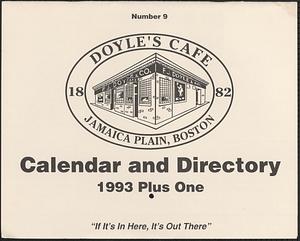 Calendar and directory 1993 plus one