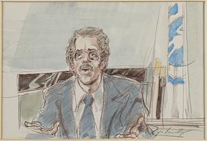 Courtroom scene