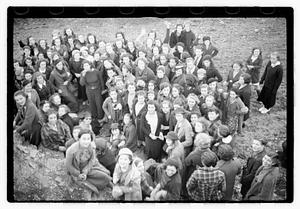 A group of young women