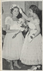 Queen of the Faulkner Hospital School of Nursing prom