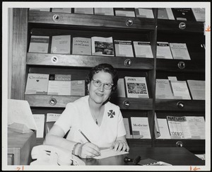 Librarian in Faulkner Hospital Ingersoll Bowditch Medical Library