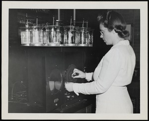 Chief technician at the Faulkner Hospital laboratory