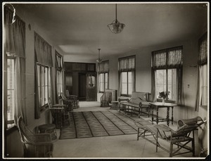 Original Faulkner Hospital maternity sun parlor