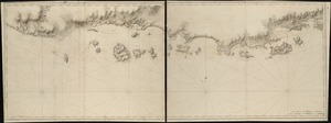 [Chart of the coast of Quebec from the Riviere St. Jean to Grand Hermine Bay]