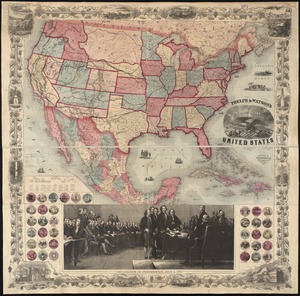 Phelps & Watson's new map of the United States