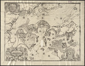 A new mapp of New England from Cape Codd to Cape Sables