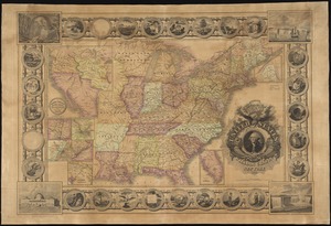 National map of the United States