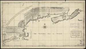 A small map of the sea coast of New England together with the outlines of several of the provinces lying thereon, 1738