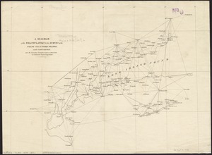 A diagram of the triangulation for the survey of the coast of the United States, made in 1817 and 1833, and the secondary triangles made in 1833 & 1834 in Connecticut & upon Long Island
