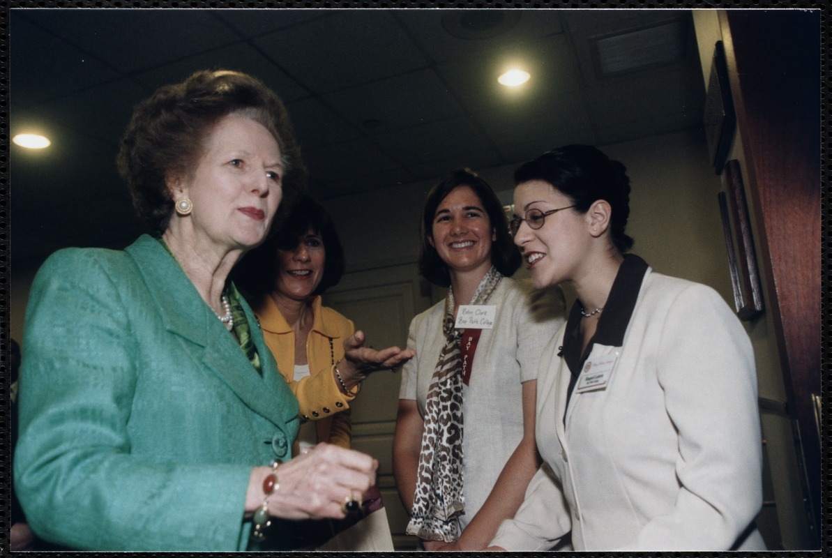 Margaret Thatcher visit 06/24/1998