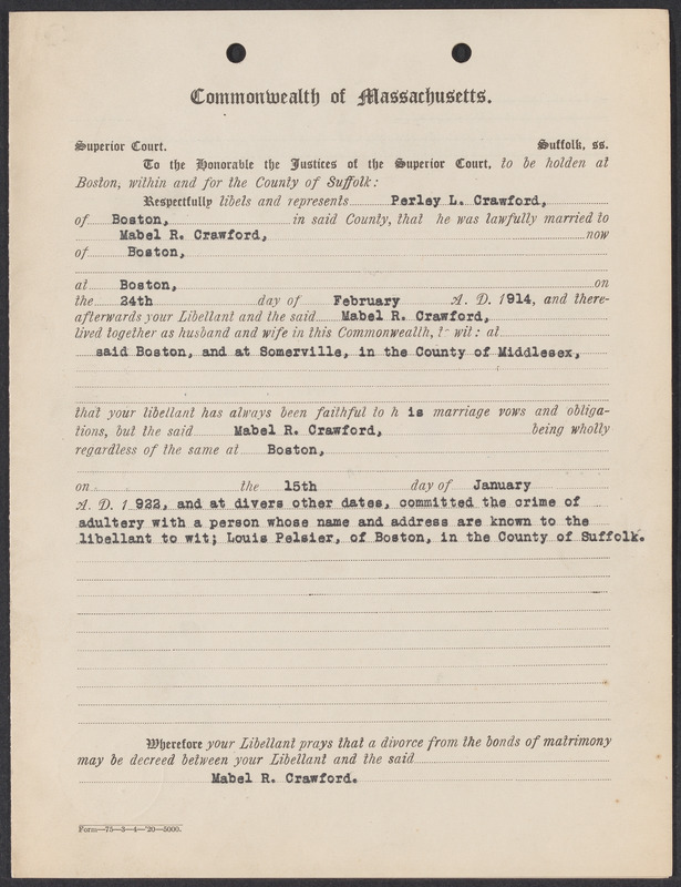 Sacco Vanzetti Case Records 1920 1928 Defense Papers Libel For