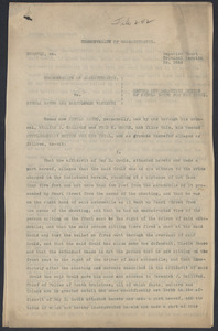 Sacco-Vanzetti Case Records, 1920-1928. Defense Papers. Second Supplementary Motion of Nicola Sacco for New Trial, n.d. Box 8, Folder 28, Harvard Law School Library, Historical & Special Collections