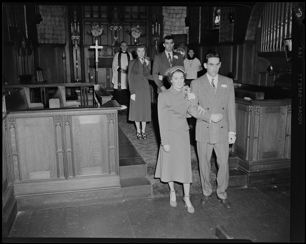 Mr. & Mrs. David S. Willis, wedding day