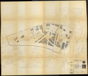 Property map, South Cove urban renewal area R-92