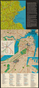 Boston city map & guide to the Freedom Trail & national historical park