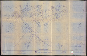 Wastewater system map, Boston proper, sheet no. 21h