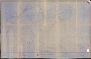 Water distribution system map, Boston proper, sheet no. 21h