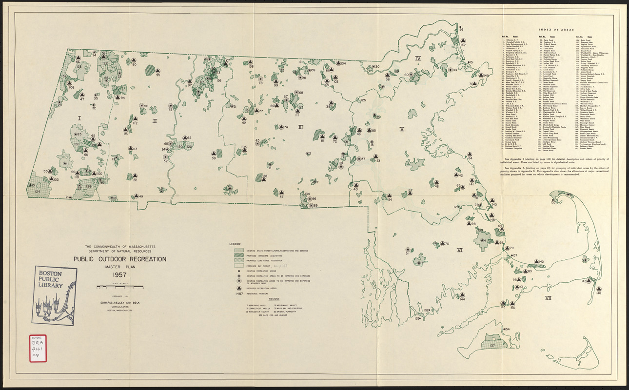 Public outdoor recreation master plan