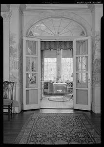 Daggett House, Salem: interior, open doorway