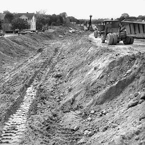 Construction of Interstate 195, New Bedford