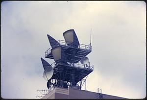 Microwave tower, New England Telephone and Telegraph Building, Boston