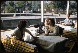 Mrs. Lombardi, Phil & Sue on the Rhine