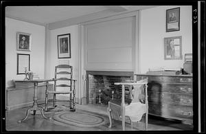 Interior, Earl Percy room, Munroe Tavern, Lexington