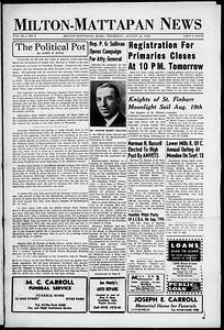 Milton Mattapan News, August 12, 1948