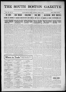 South Boston Gazette, April 25, 1914