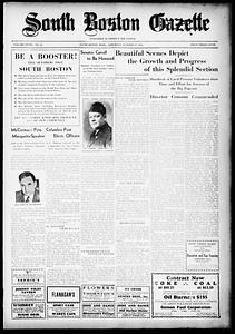 South Boston Gazette, October 17, 1936