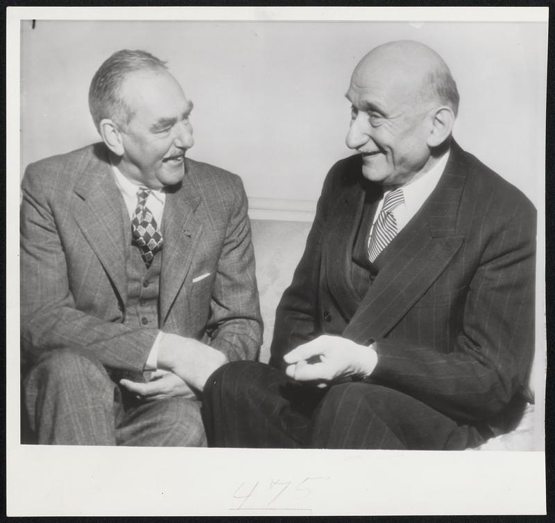 L to R - Dean Acheson - Robert Schuman