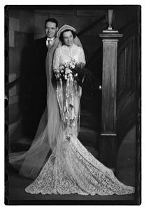 Wedding, daughter of Mrs. Richard Howard taken at Presentation Church Oak Sq. Brighton