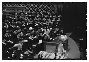 Prof. Hitchcock, Tech graduation