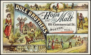 Dole Brothers. Dealers in hops and malt