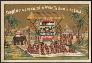 Soapine has supplanted the white elephant in the East.