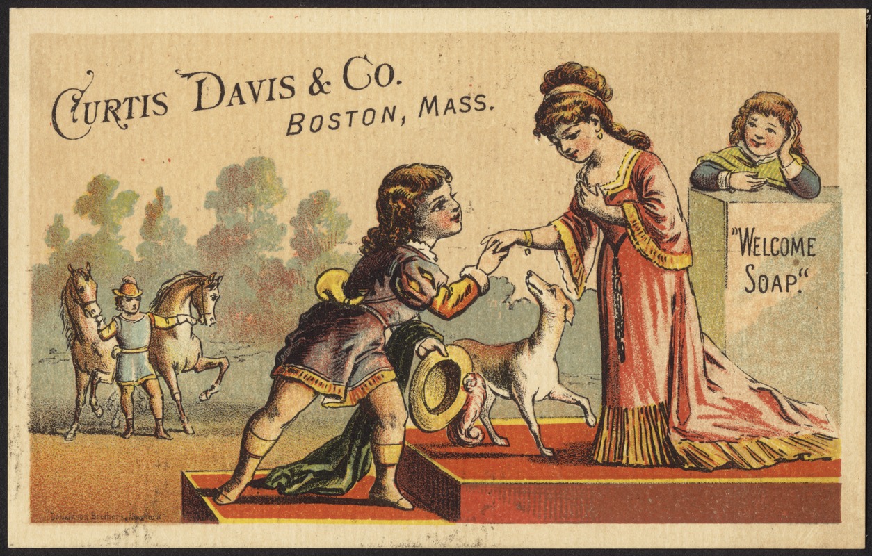 Welcome Soap - Curtis, David & Co, Boston, Mass.