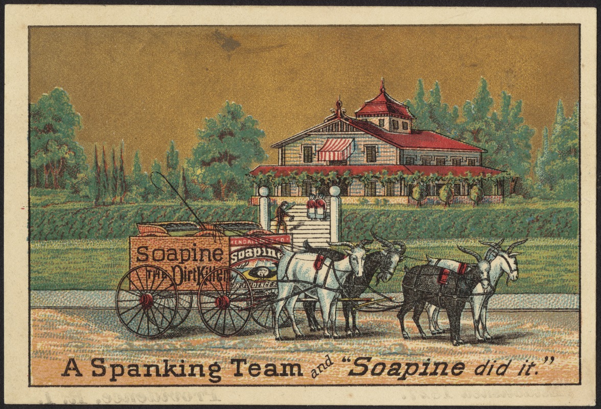 A spanking team and "Soapine did it."