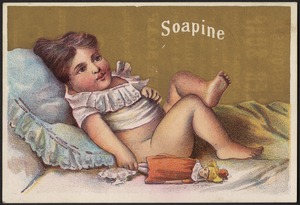 Soapine - the great discovery. Dirt killer soap.