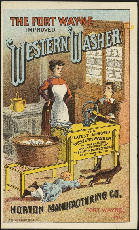The Fort Wayne improved western washer - the latest improved western washer