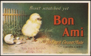 Hasn't scratched yet - Bon Ami, the finest cleaner made