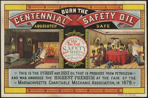 Burn the Centennial Safety Oil, absolutely safe