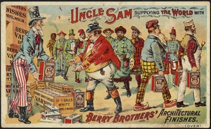 Uncle Sam supplying the world with Berry Brothers' architectural finishes.