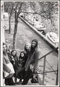 Polly Carter, Molly Paget, Sarah Smith, Judy Quinn, Janet Steinmeyer in France