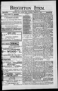 The Brighton Item, February 11, 1893