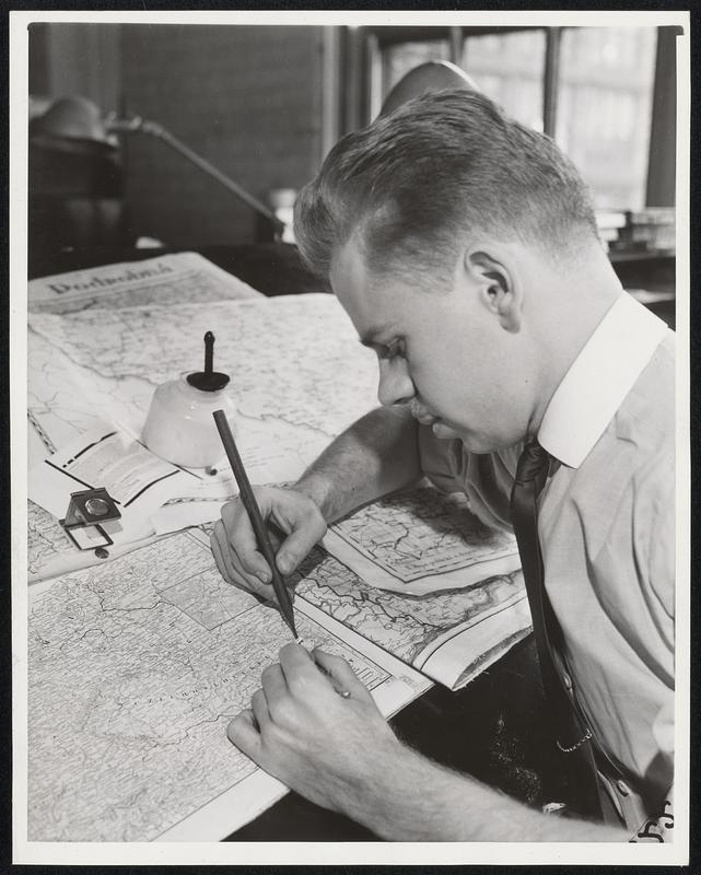 The Map Maker In A Changing World Correcting An Original Drawing Of   Image Access 800 