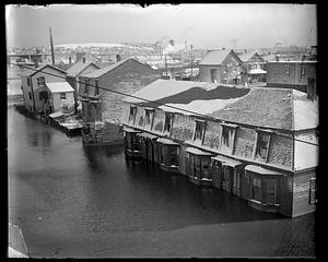Flooded street