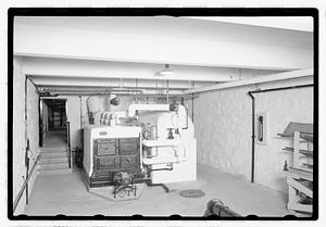 George Wright Clubhouse boiler room, Hyde Park, Boston