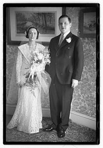 Wedding, William T. Chase Jr. and Rhoda Young
